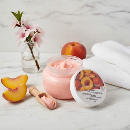 Pretty In Peach Sugar Scub