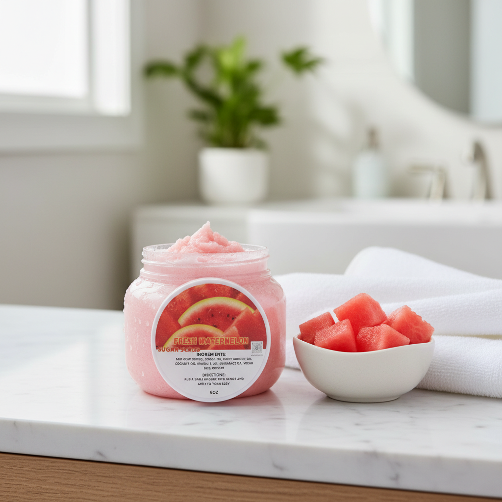 Fresh Watermelon Sugar Scrub
